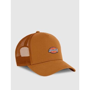 Acessórios Chapéu Dickies HANSTON TRUCKER DK0A4YV3-0BD1 DARK BROWN Castanho