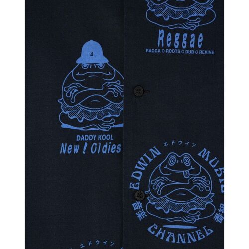 Edwin I034969.06.67 EMC SHIRT-MIDNIGHT Azul