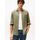 Textil Homem Camisas mangas comprida Tommy Hilfiger MW0MW34602 LINEN PIGMENT DYED-PLI BATTLE GREEN Verde