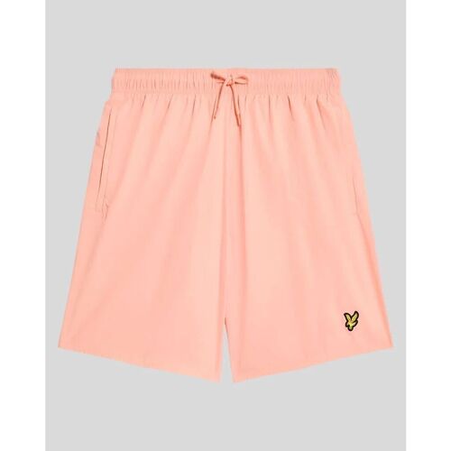 Textil Homem Fatos e shorts de banho Lyle & Scott SH1204VB SWIM SHORT-X586 CORAL STAND Vermelho