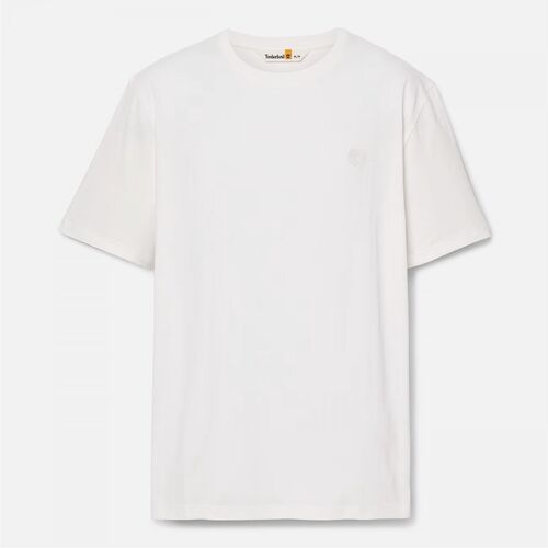 Textil Homem T-shirts e Pólos Timberland TB0A5YAY - DUNSTAN-CR31 UNDY Branco