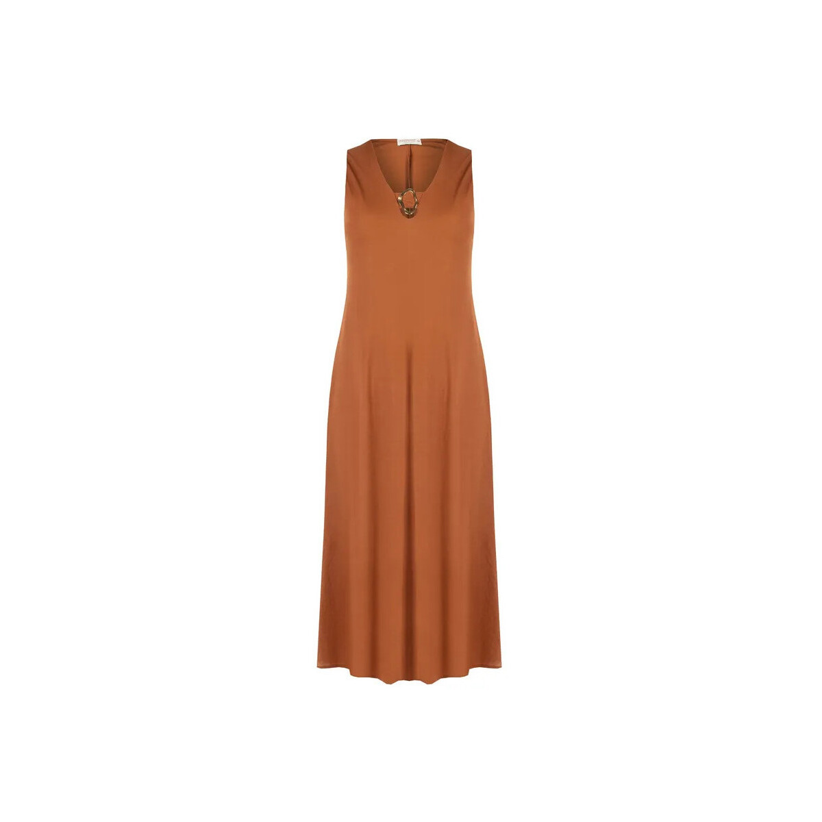 Textil Mulher Vestidos Rinascimento CFC0124205003 Castanho