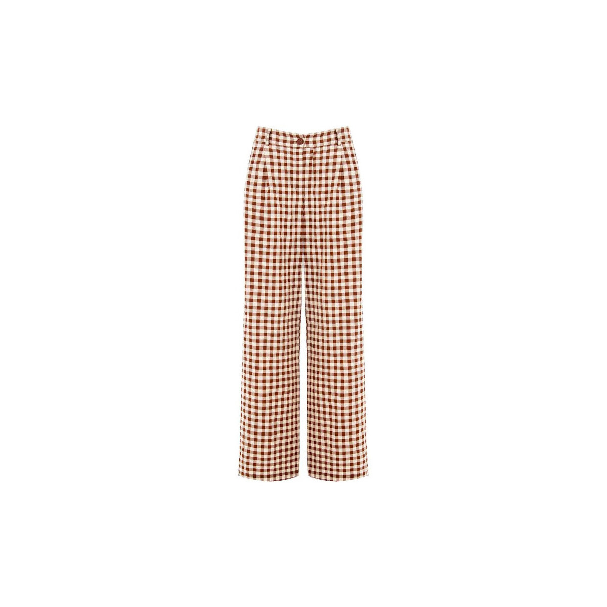 Textil Mulher Calças Rinascimento CFC0124876003 Castanho