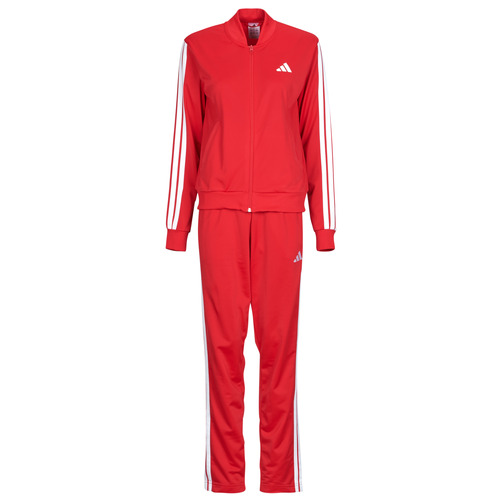 Textil Mulher Todos os fatos de treino Adidas Sportswear Essentials 3-Stripes Track Suit Vermelho