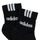 Acessórios Meias Adidas Sportswear 3-Stripes Linear Half-Crew Cushioned Socks 3 Pairs Preto