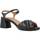 Sapatos Mulher Sandálias Geox D GENZIANA MID Preto