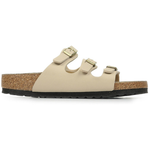 Sapatos Mulher Sandálias BIRKENSTOCK Florida Bs Bege