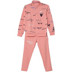 Textil Rapariga Todos os fatos de treino adidas Originals IV9447 Rosa