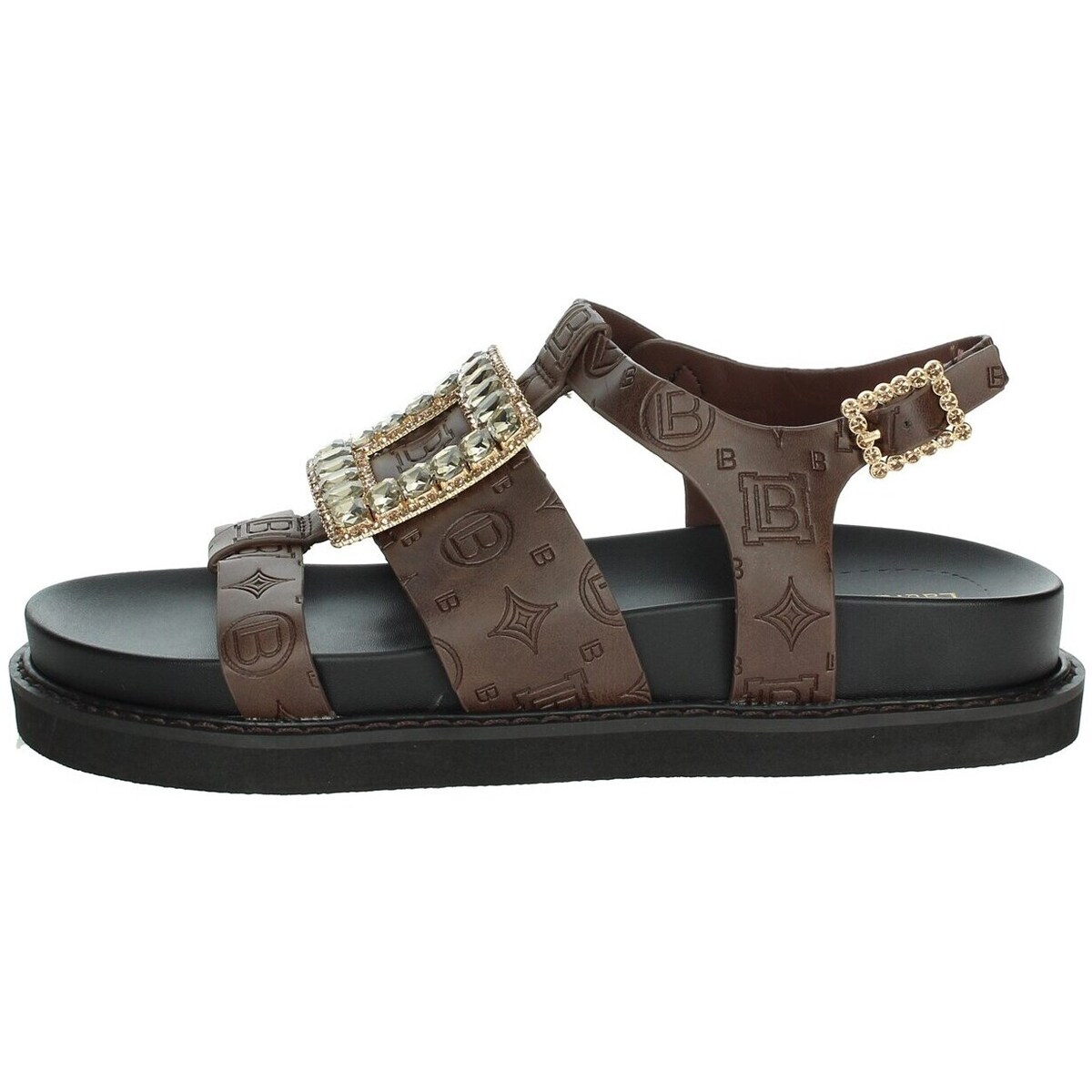 Sapatos Mulher Sandálias Laura Biagiotti 9079 Castanho
