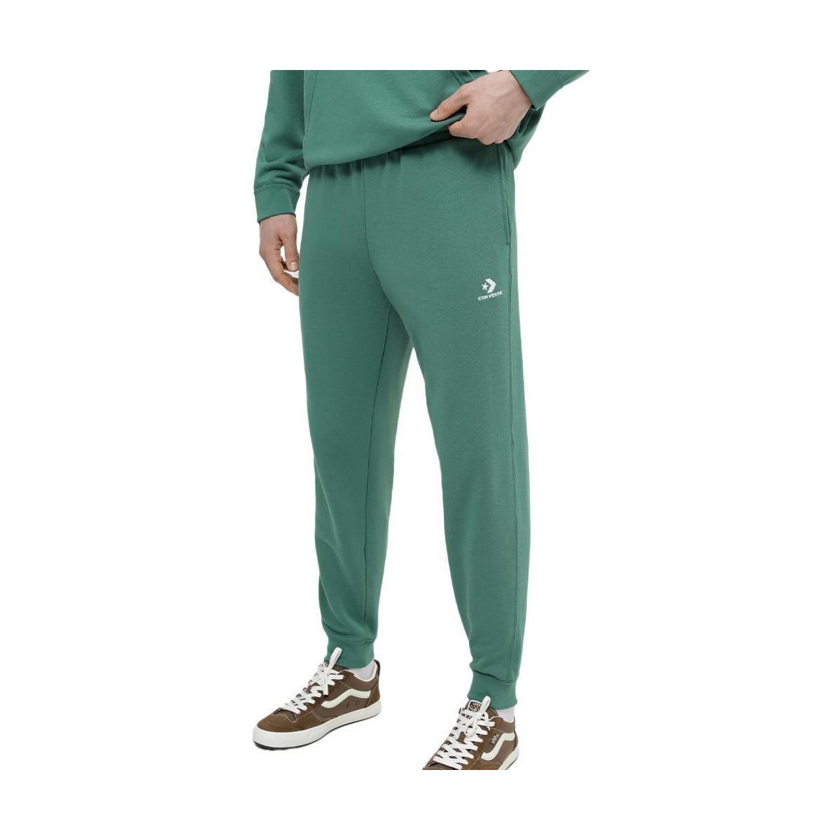 Textil Mulher Calças de treino Converse  Verde