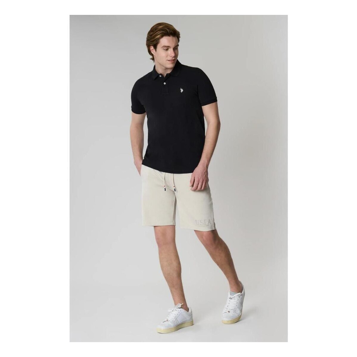 Textil Homem Polos mangas curta U.S Polo Assn. US41197001 Preto