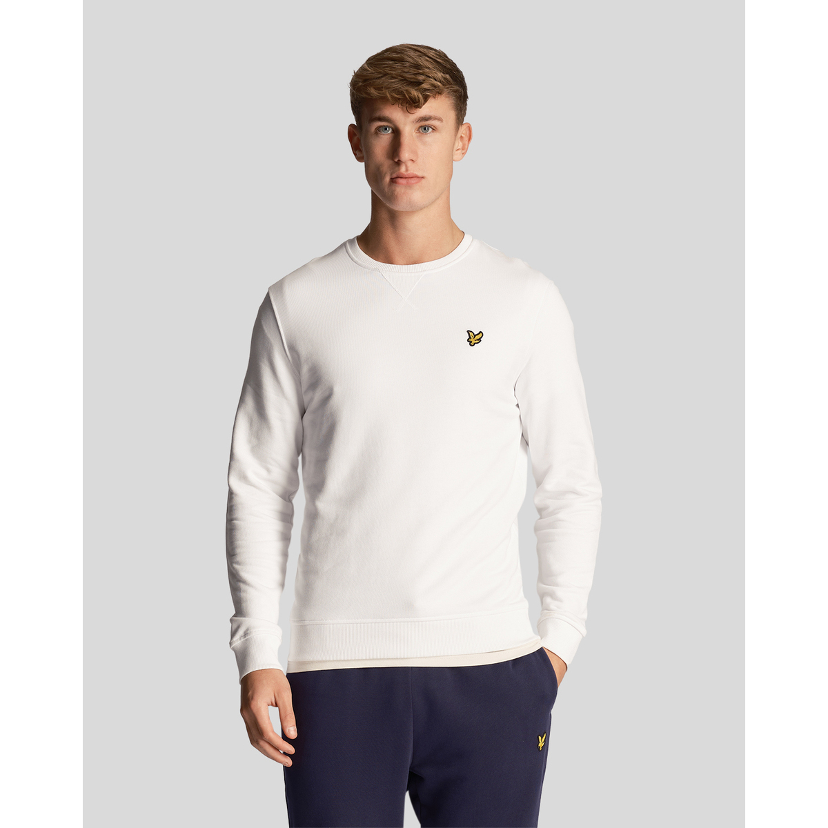 Textil Homem Sweats Lyle & Scott ML424VOG Branco