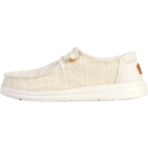 Sapatos Mulher Mocassins HEYDUDE 257648 Branco
