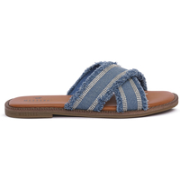Sapatos Mulher Chinelos Mustang BLUE Azul