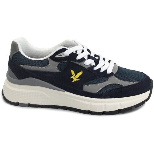 Sapatos Homem Sapatilhas Lyle & Scott LYL-E25-STARFLEX003-113 Azul