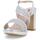 Sapatos Mulher Sandálias Melluso J648Z-249349 Prata