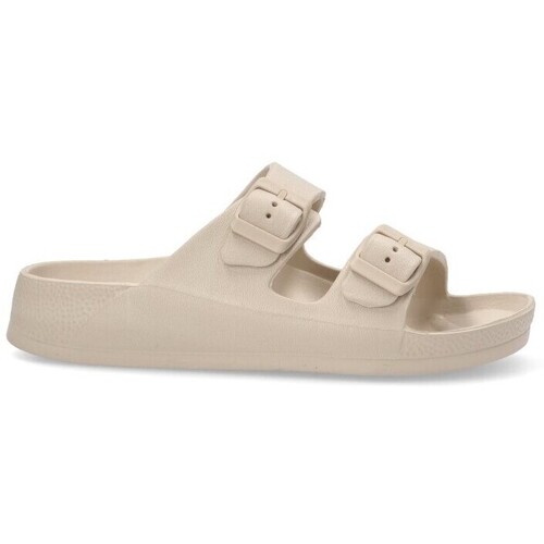 Sapatos Mulher Chinelos Etika 79011 Bege