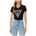 Textil Mulher T-Shirt mangas curtas Guess W5RI21J1314JBLK 