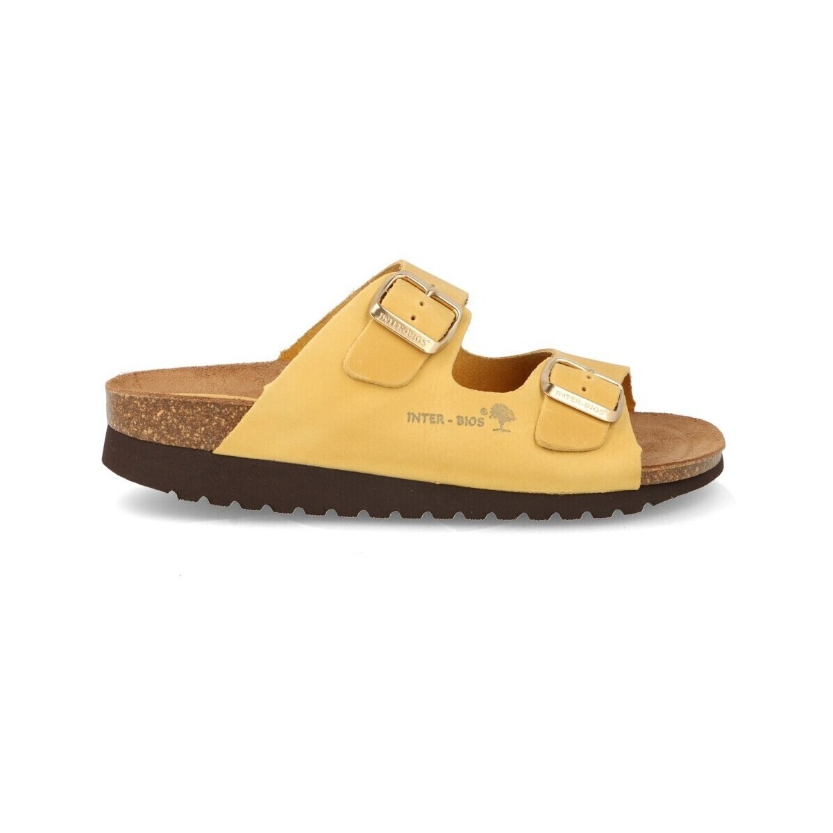 Sapatos Mulher Sandálias Interbios  Amarelo