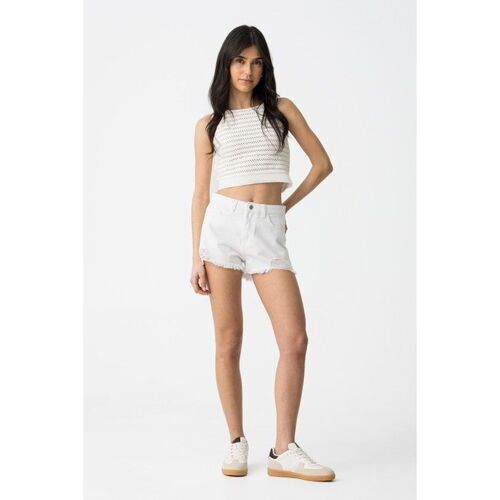 Textil Rapariga T-shirts e Pólos Tiffosi 10059174-104-18-75 Branco