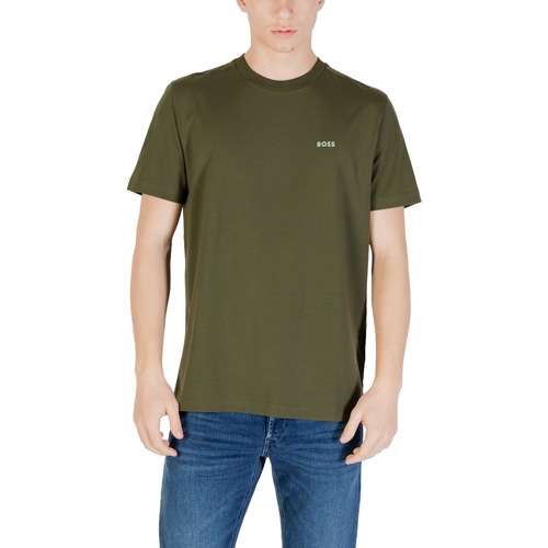 Textil Homem Polos mangas compridas BOSS Tee 10256064 01 50506373 Verde