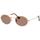 Relógios & jóias Homem óculos de sol Ray-ban OVAL UNISEX 0RB3547 001/1A Ouro