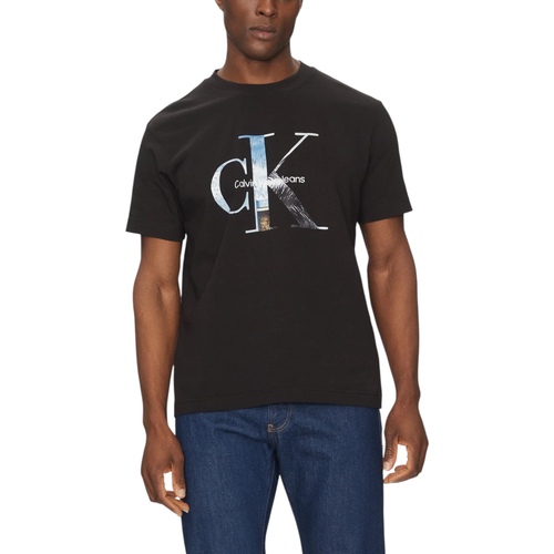 Calvin Klein Jeans PHOTO MONOGRAM TEE J30J327483 Preto