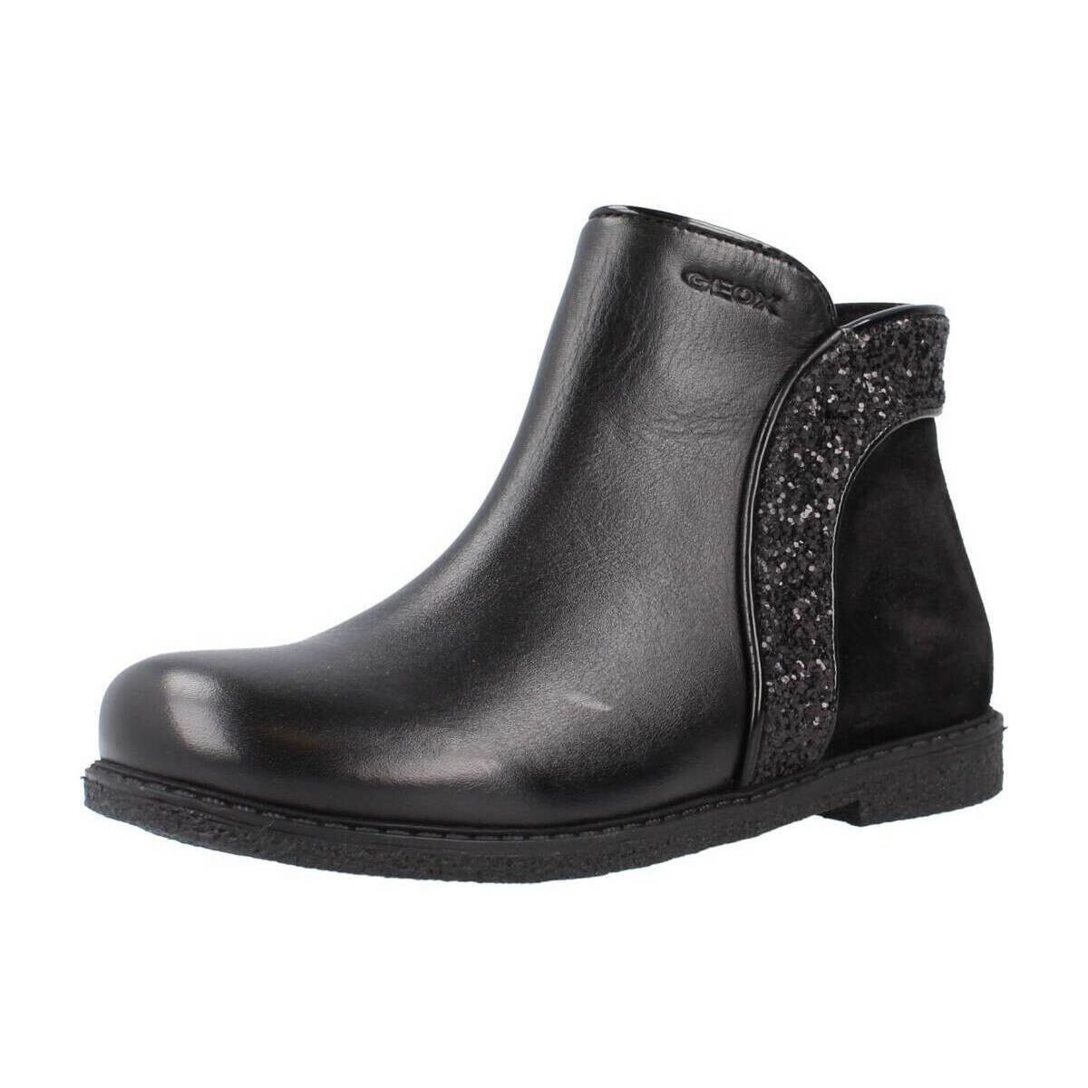 Sapatos Rapariga Botas Geox J SHAWNTEL GIRL Preto