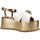 Sapatos Mulher Sandálias Kurt Geiger London ORSON CROSS FLATFORM Branco