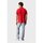 Textil Homem T-shirts e Pólos Calvin Klein Jeans LV040EM269 Vermelho