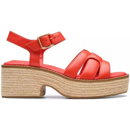 Sapatos Mulher Sandálias Clarks Coledale Strap Vermelho