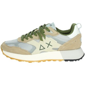 Sapatos Homem Sapatilhas de cano-alto Sun68 Z35115 Bege
