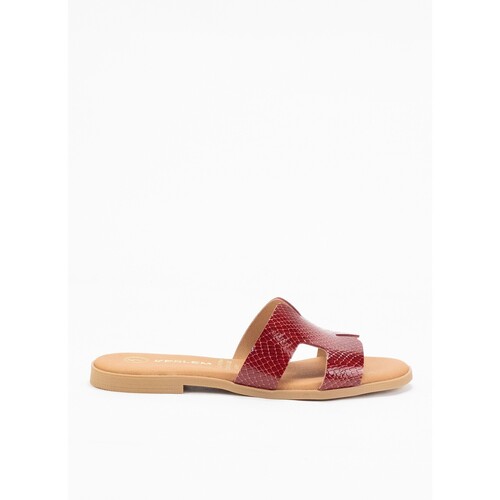 Sapatos Mulher Chinelos Keslem 40195 Vermelho