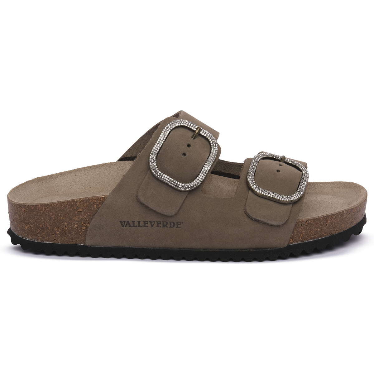 Sapatos Mulher Chinelos Valleverde KAKI Castanho