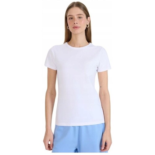 Textil Mulher T-Shirt mangas curtas 4F 4FWMM00TTSHF2 