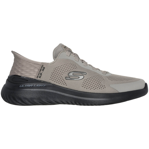 Skechers Slip-ins Bounder 2.0. Emerged 232459-TPBK Taupe Black Castanho