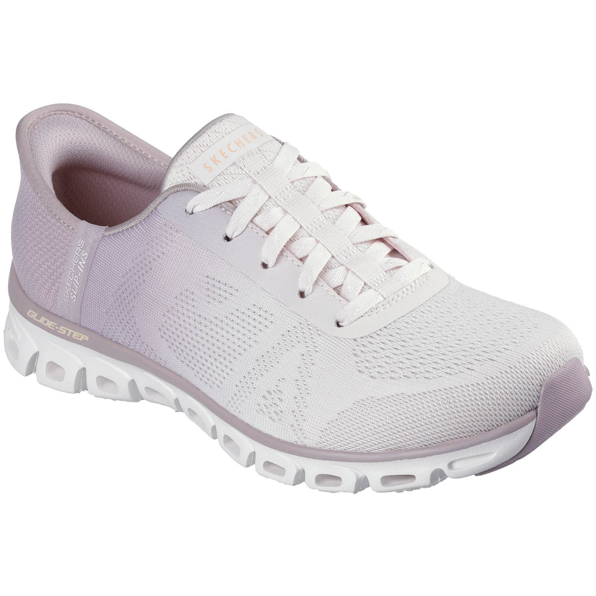 Sapatos Mulher Sapatilhas Skechers Slip-ins Glide-Step - Excite 104566-MVE Mauve Rosa