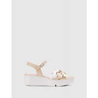 Sapatos Mulher Sandálias Wonders SANDALIA  B-7943 PLATINO Prata