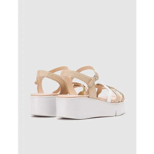 Wonders SANDALIA  B-7943 PLATINO Prata