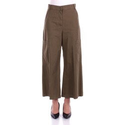 Textil Mulher Calça com bolsos Max Mara QUIZ Verde