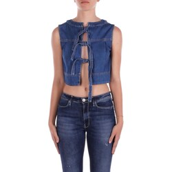 Textil Mulher Tops sem mangas Max Mara MAGIA Azul