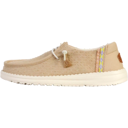 Sapatos Mulher Mocassins HEYDUDE 257702 Bege