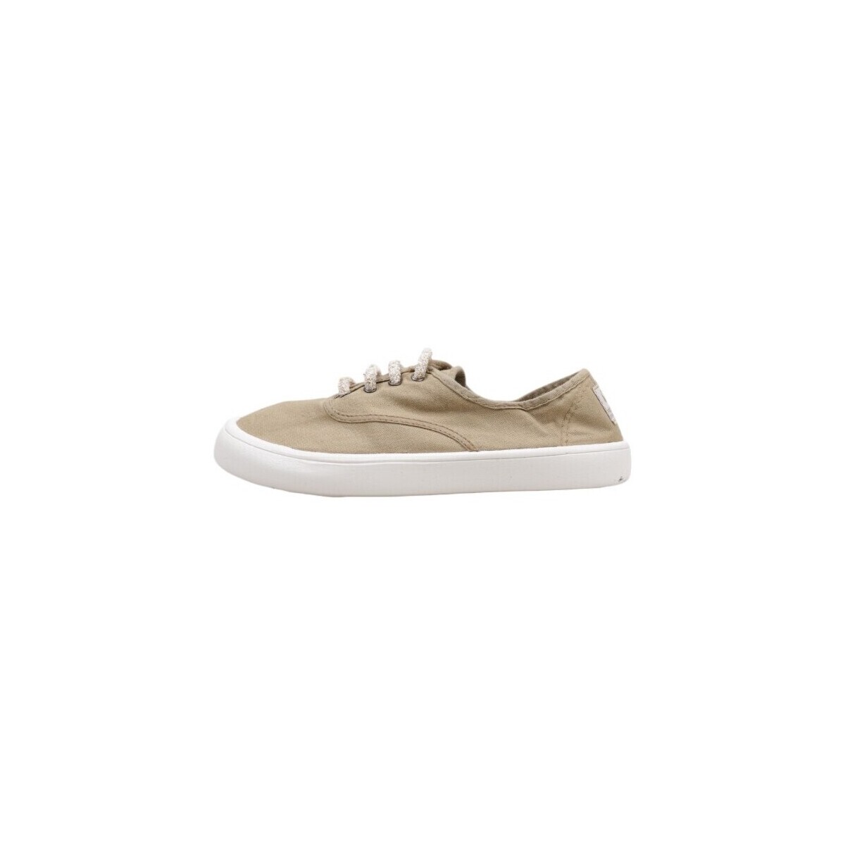Sapatos Mulher Sapatilhas Victoria OLMO BAREFOOT LONA TINTADA DREC Bege