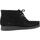 Sapatos Homem Botas Clarks WALLABEE EVOBT Preto