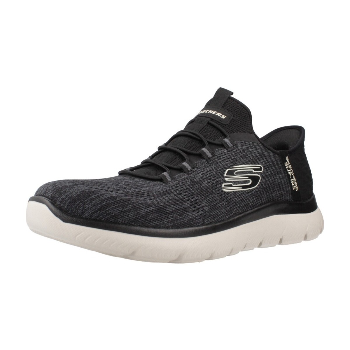 Sapatos Homem Sapatilhas Skechers SUMMITS - KEY PACE SLIP-INS Preto