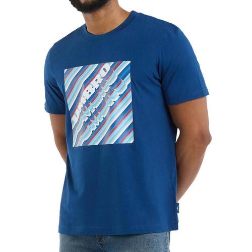 Textil Homem T-shirts e Pólos Umbro  Azul