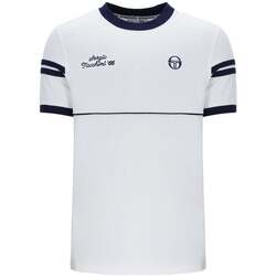 Textil Homem T-shirts e Pólos Sergio Tacchini Orion Davis T-Shirt White/Maritime Blue Branco