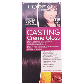 beleza Mulher Coloração L'oréal Permanent Hair Color Casting Creme Gloss - 316 Prune Ex Outros