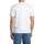 Textil Homem T-Shirt mangas curtas BOSS Camiseta com logotipo no peito Dapusi Branco