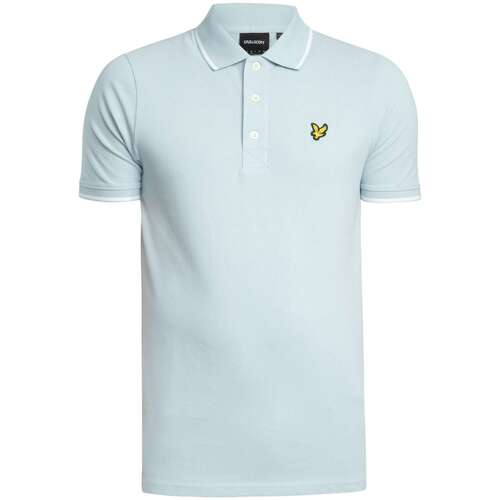 Textil Homem Polos mangas curta Lyle & Scott Camisa polo com ponta Azul